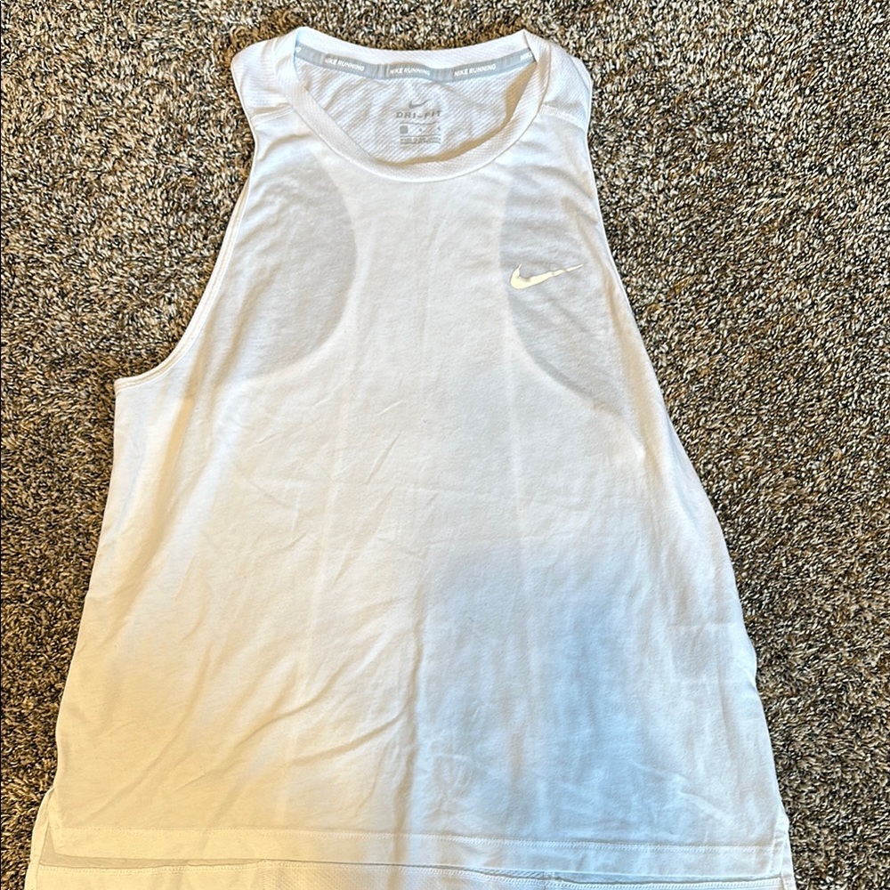 Nike Classic White Sleeveless Top